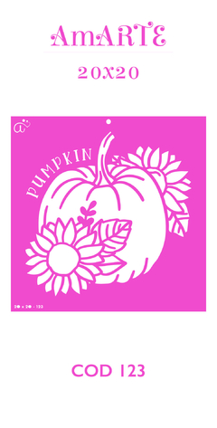 Stencil AmARTE 20x20 - 123
