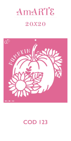 Stencil AmARTE 20x20 - 123