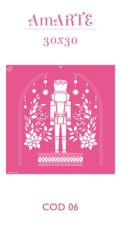 STENCIL AMARTE NAV 30X30 - 06