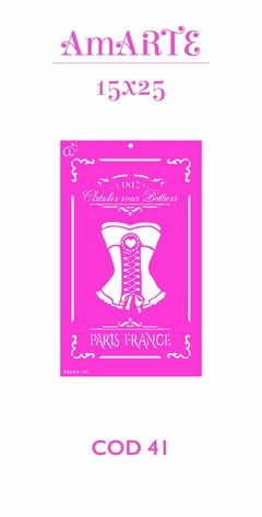 Stencil AmARTE 15x25 - 41