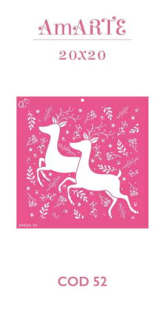 Stencil AmARTE NAV 20x20 - 52