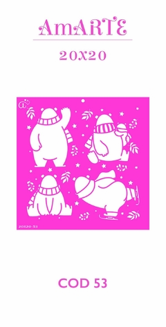 Stencil AmARTE NAV 20x20 - 53