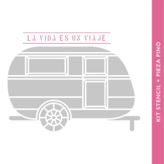 Kit Camper + Stencil 15x20 - comprar online