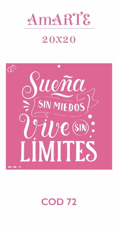 Stencil AmARTE 20x20 - 72