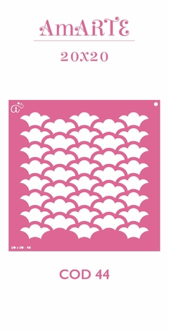 Stencil AmARTE 20x20 - 44