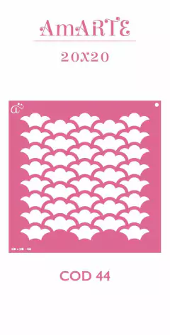 Stencil AmARTE 20x20 - 44