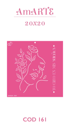 Stencil AmARTE 20x20 - 161