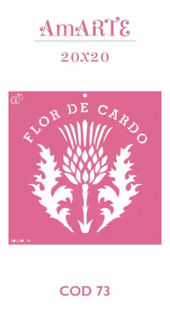 Stencil AmARTE 20x20 - 73