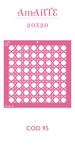 Stencil AmARTE 20x20 - 95