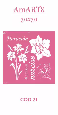 Stencil AmARTE 30x30 - 21