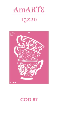 Stencil AmARTE 15x20 - 87 - buy online