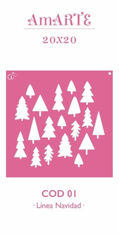 Stencil AmARTE NAV 20x20 - 01