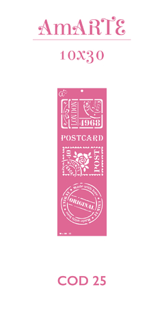 Stencil AmARTE 10x30 - 25
