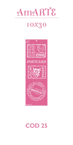 Stencil AmARTE 10x30 - 25