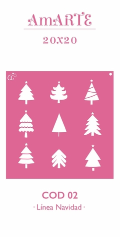 Stencil AmARTE NAV 20x20 - 02