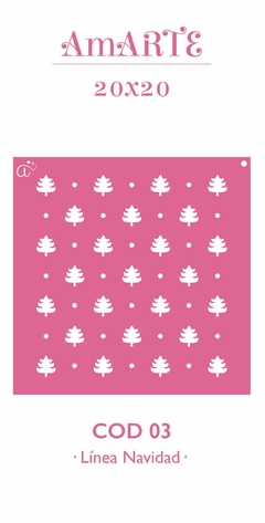 Stencil AmARTE NAV 20x20 - 03
