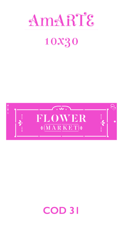 Stencil AmARTE 10x30 - 31