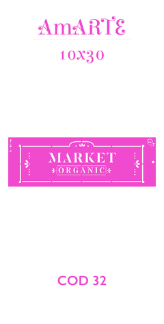 Stencil AmARTE 10x30 - 32