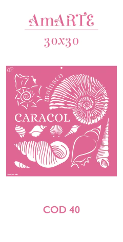 Stencil AmARTE 30x30 - 40