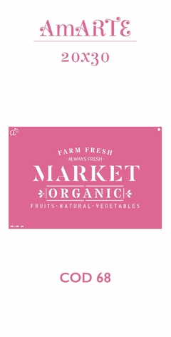 Stencil AmARTE 20x30 - 68 - comprar online