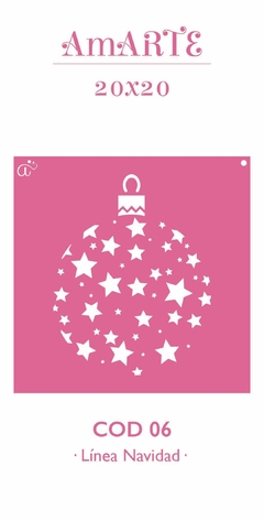 Stencil AmARTE NAV 20x20 - 06