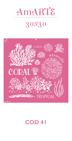 Stencil AmARTE 30x30 - 41