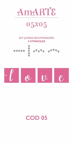 Stencil AmARTE 05x05 - 05