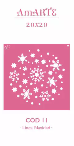 Stencil AmARTE NAV 20x20 - 11