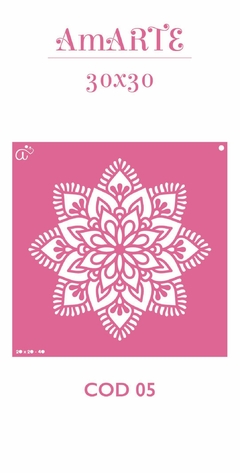 Stencil AmARTE 30x30 - 05