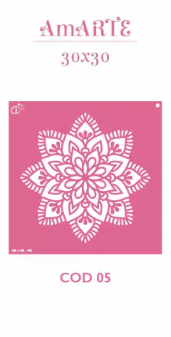 Stencil AmARTE 30x30 - 05