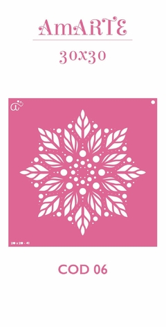 Stencil AmARTE 30x30 - 06