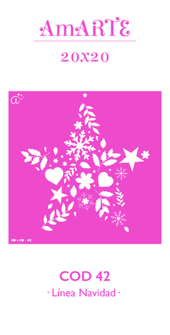Stencil AmARTE NAV 20x20 - 42