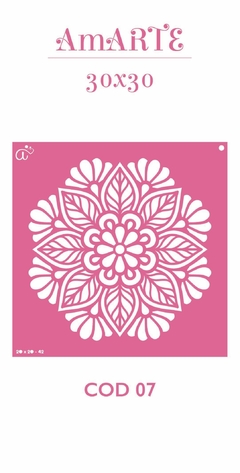 Stencil AmARTE 30x30 - 07