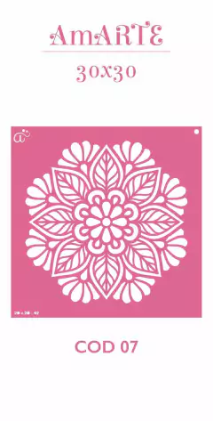 Stencil AmARTE 30x30 - 07