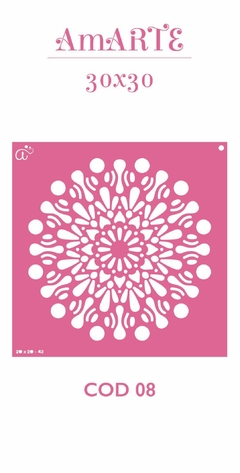 Stencil AmARTE 30x30 - 08