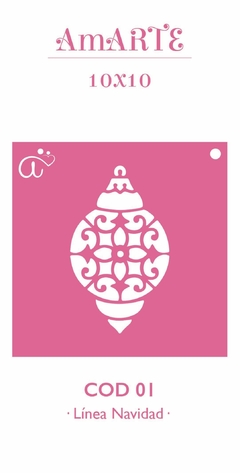 Stencil AmARTE NAV 10x10 - 01