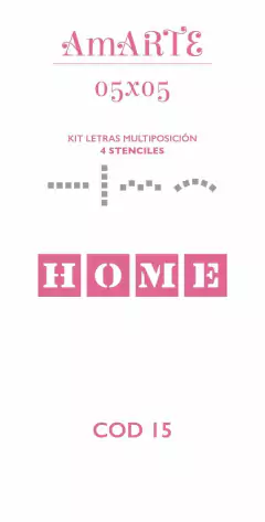 Stencil AmARTE 05x05 - 15
