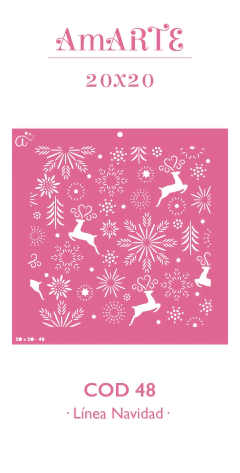 Stencil AmARTE NAV 20x20 - 48
