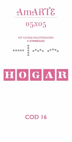 Stencil AmARTE 05x05 - 16