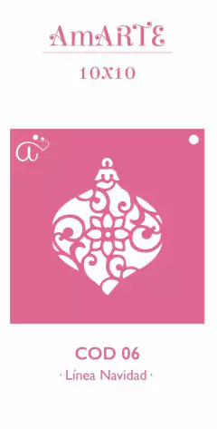 Stencil AmARTE NAV 10x10 - 06