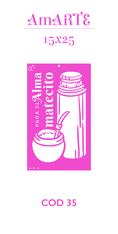 Stencil AmARTE 15x25 - 35