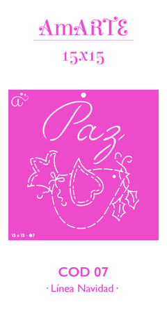 Stencil AmARTE NAV 15x15 - 07