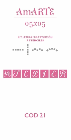 Stencil AmARTE 05x05 - 21