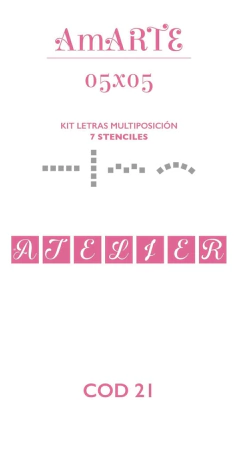 Stencil AmARTE 05x05 - 21