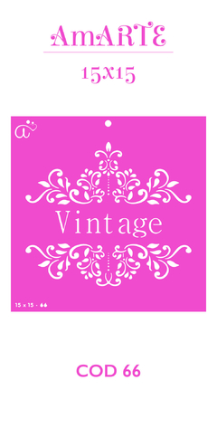 Stencil AmARTE 15x15 - 66