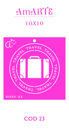 Stencil AmARTE 10x10 - 23