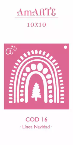 Stencil AmARTE NAV 10x10 - 16