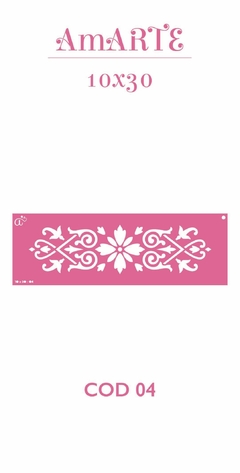 Stencil AmARTE 10x30 - 04