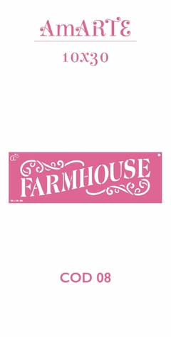 Stencil AmARTE 10x30 - 08
