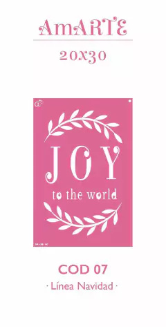 Stencil AmARTE NAV 20x30 - 07